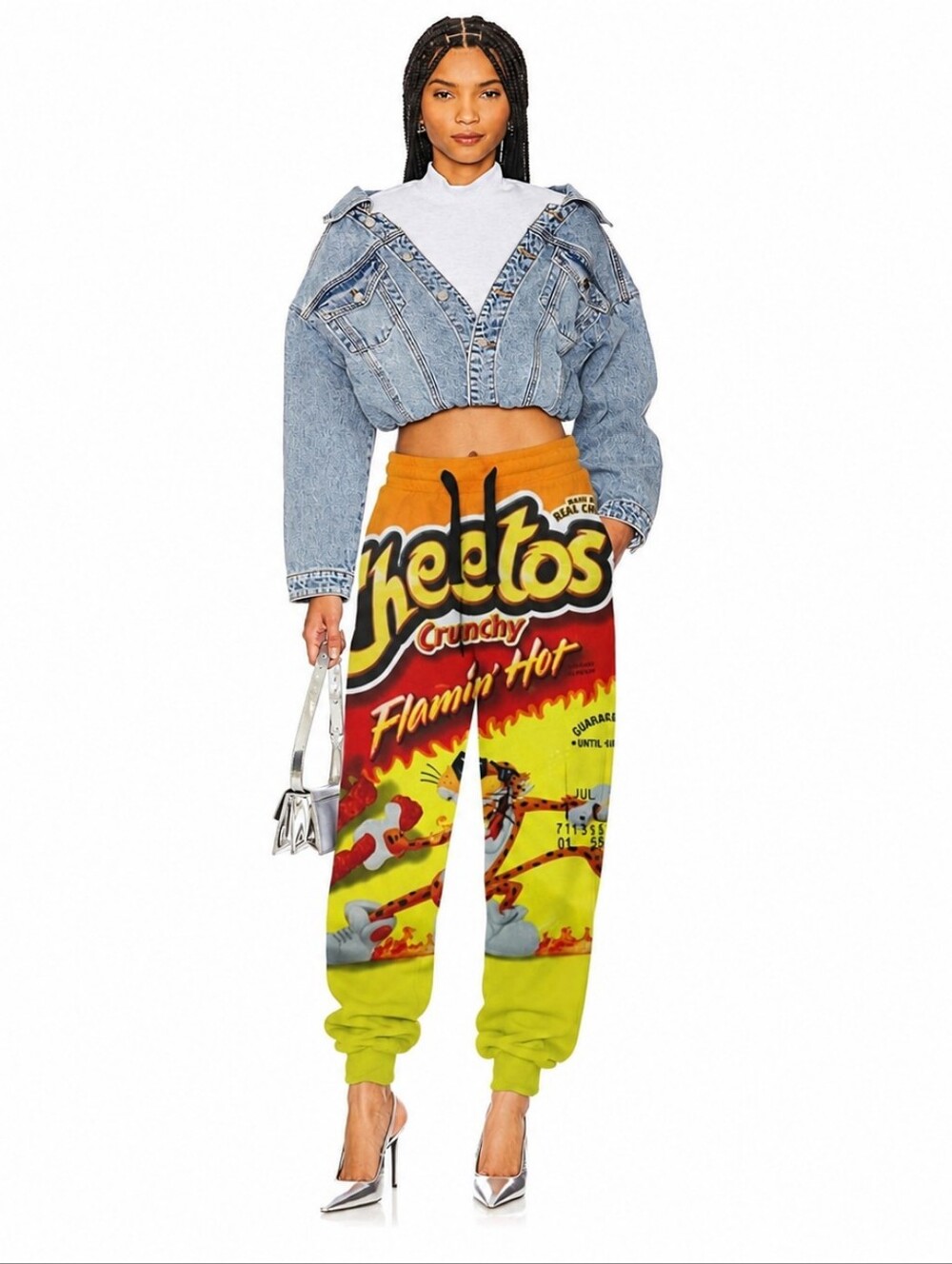 NWOT Flamin Hot Cheetos Women's Joggers Sweatpants Track like Dollskill